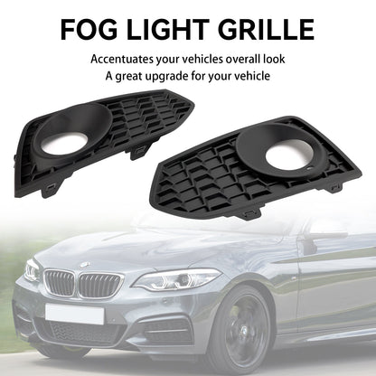 Le migliori offerte per BMW Serie 2 F22 F23 M Sport 2PCS Griglia fendinebbia paraurti