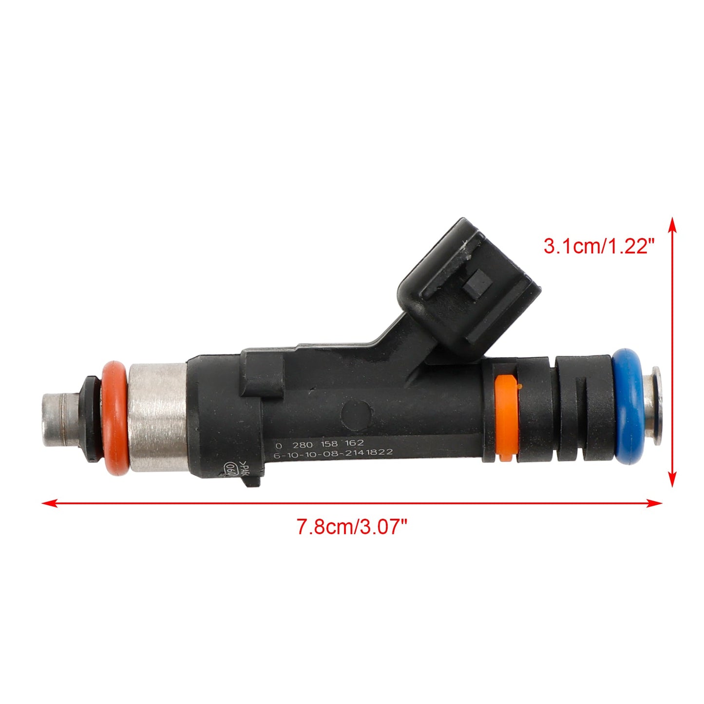 1PCS Iniettore di carburante 0280158162 Fit Ford Escape Fusion Fit Mercury Mariner 2.5 l4