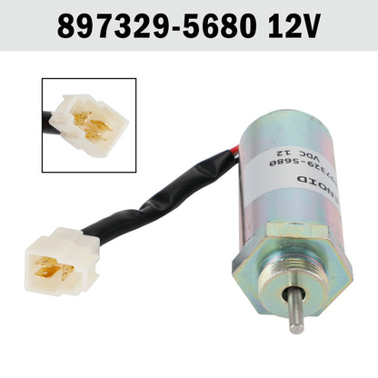 897329-5680 solenoide spento combustibile per i motori 3LD1 3LD2 4LE1 3LB1 di Isuzu