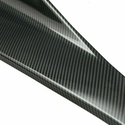 48cm Gonna Spoiler Labbro posteriore/Estensione laterale Rocker Splitter Winglet Wings Carbonio Generico