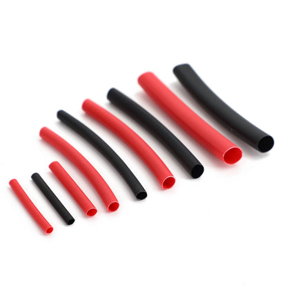 Kit di tubi termorestringenti da 300 pezzi Kit di rivestimento adesivo a doppia parete rapporto 3: 1 nero rosso