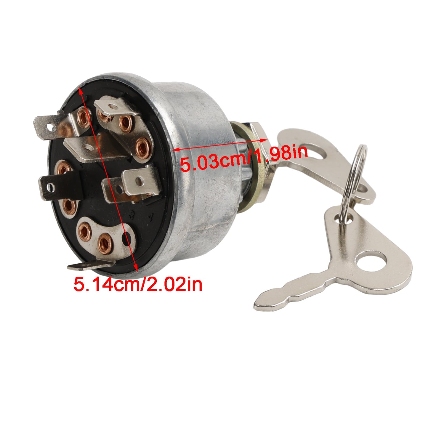 Interruttore di accensione E7NN11N501AB D5NN11N501A per trattore Ford 2000 3000 4000 5000