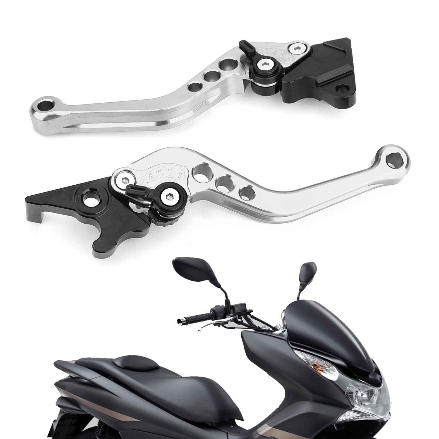 Leve freno frizione per HONDA PCX 125 Argento Generico