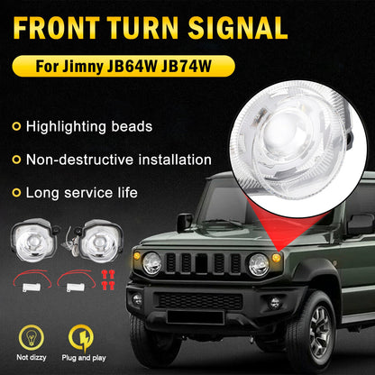 Suzuki Jimny JB64 JB74 2019-2021 coppia trasparente di indicatori di direzione anteriori