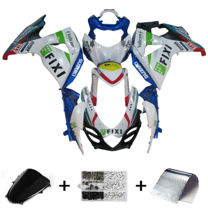 Kit carena iniezione Suzuki GSXR1000 K9 2009-2016 Carrozzeria in plastica ABS