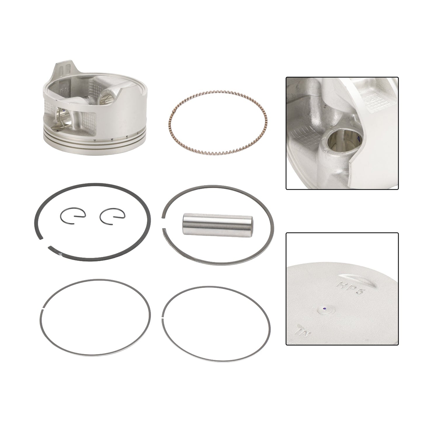 Kit ricostruzione fasce elastiche Honda Rancher Trx420 2007-2018 Alesaggio standard 86,5 mm