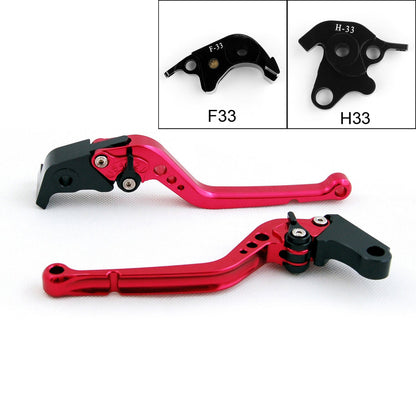 Leve freno frizione lunghe per Honda CB1000R 08-14 CBR1000RR/FIREBLADE 04-07 Nero Generico