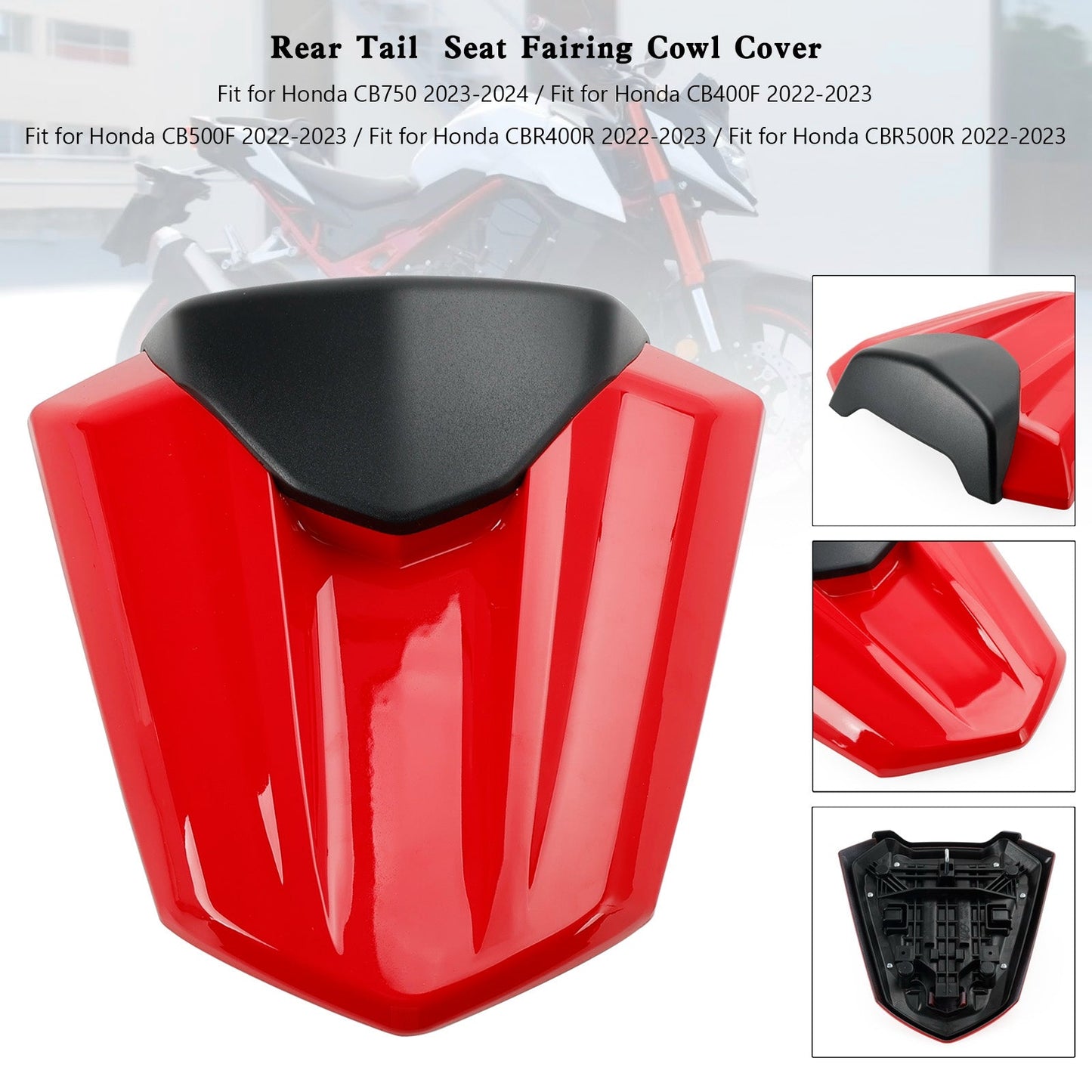 Copertura della carenatura del sedile posteriore Honda CB500F 2022-2023