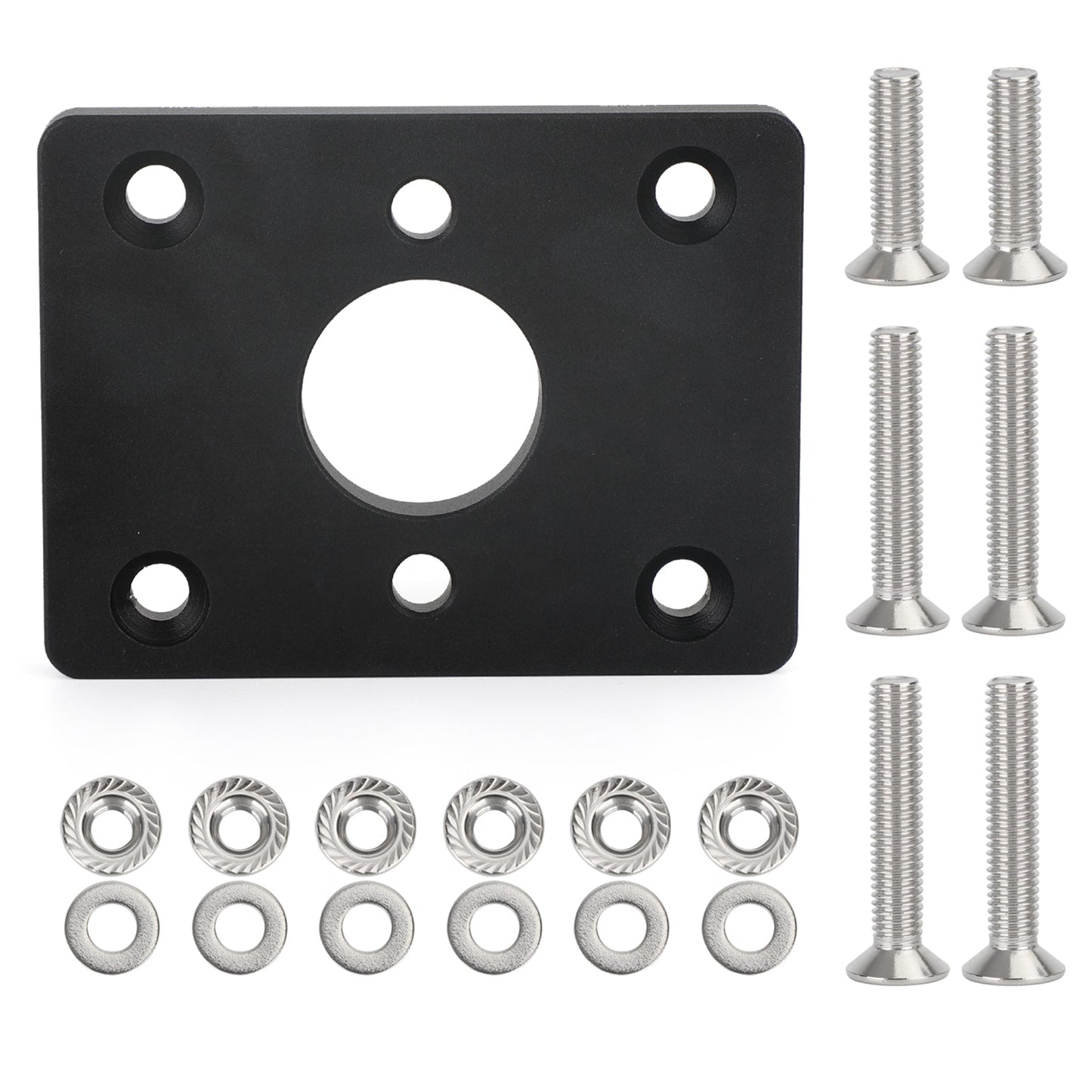 Black Brake Booster Eliminator Elimina piastra adattatore per Honda Civic Integra generico