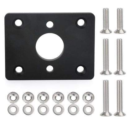 Black Brake Booster Eliminator Elimina piastra adattatore per Honda Civic Integra generico