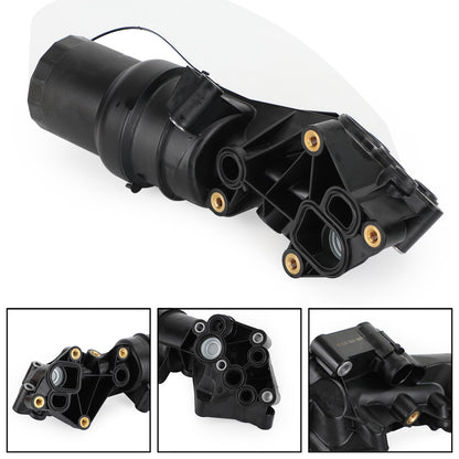 Alloggiamento filtro olio 07K115397D adatto per Audi TT Quattro VW Jetta Beetle Passat l5 2.5L Generico