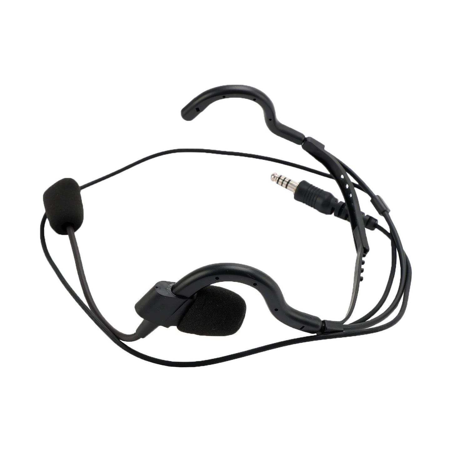 7.1-C8 Cuffie tattiche con presa per montaggio posteriore a 6 pin U94 PTT per PRC148 PRC152 U329