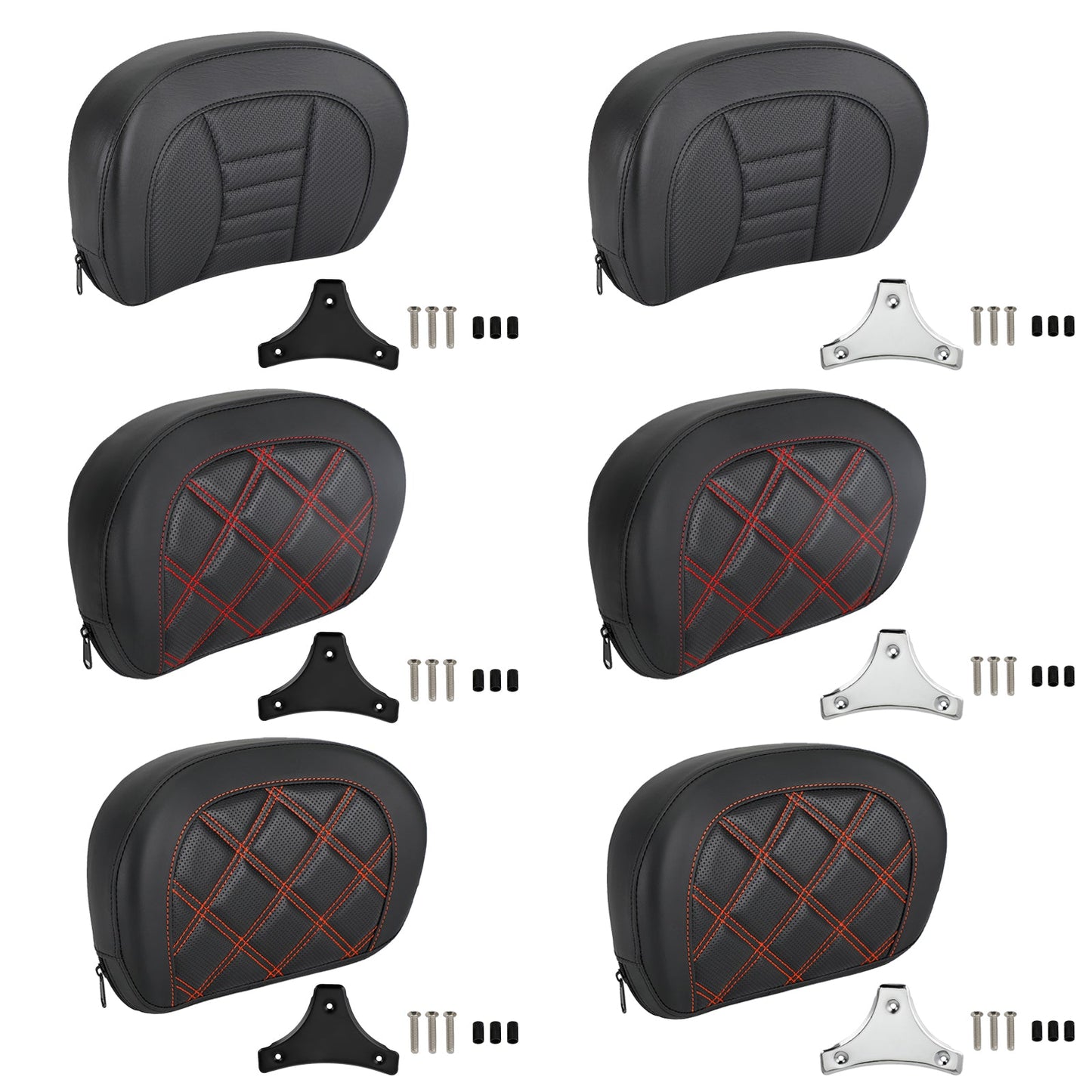 CVO Street Glide FLHXSE 2015-2021 Driver Rider Sissy Bar Sedile Schienale Pad