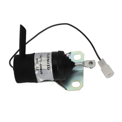 Adatto per Kubota 052600-1001 052600-1000 15471-60010 Solenoide di spegnimento carburante 12V