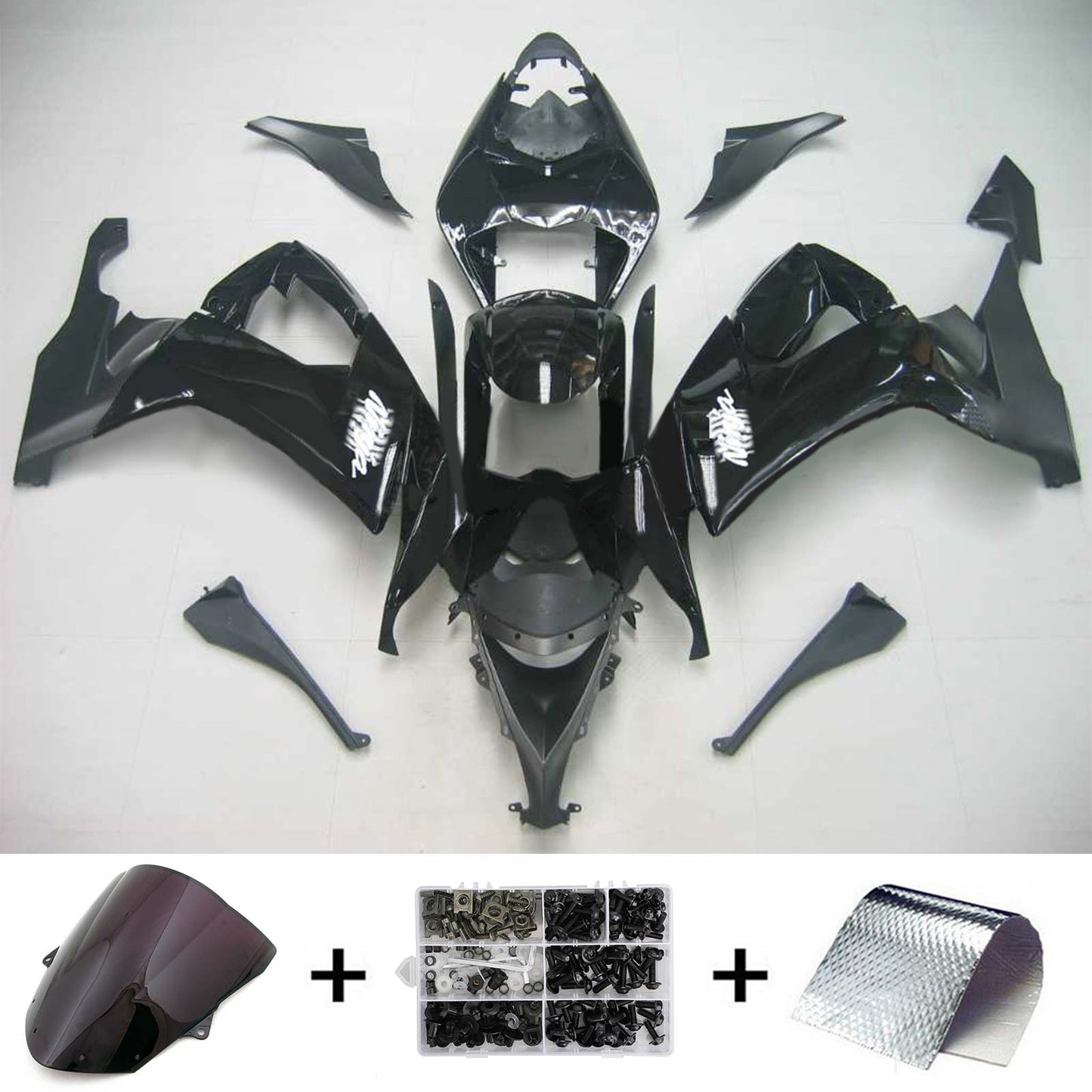 Kit carenatura per Kawasaki ZX10R 2008-2010 Generico