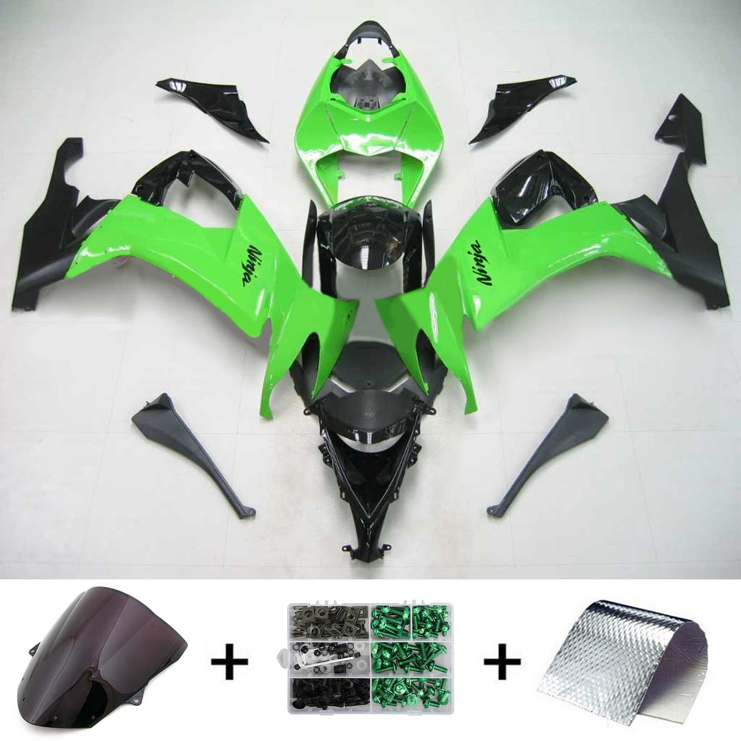 Kit carenatura per Kawasaki ZX10R 2008-2010 Generico