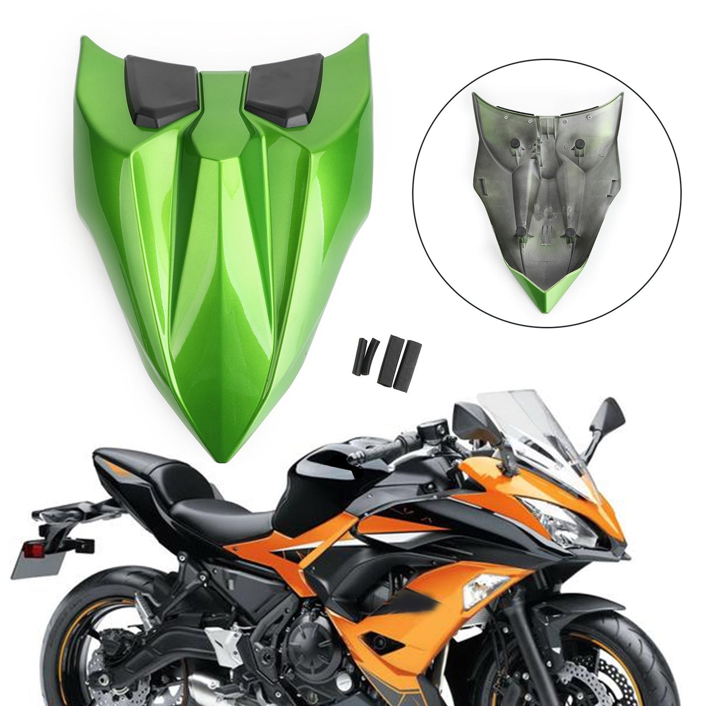 Carenatura del sedile posteriore del motociclo per Kawasaki Z650 Ninja 650 2017-2023