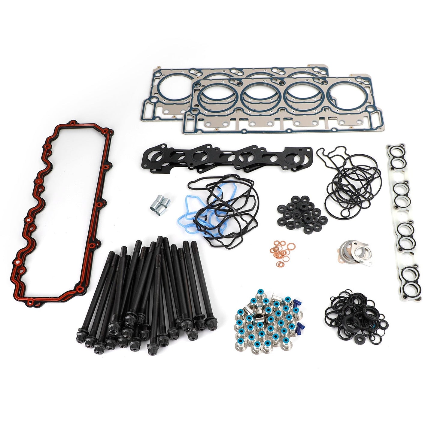 2004-2005 Ford E-350 Club Wagon 6.0L V8 Diesel 18mm Kit prigionieri testa cilindro e guarnizione testa 2504202
