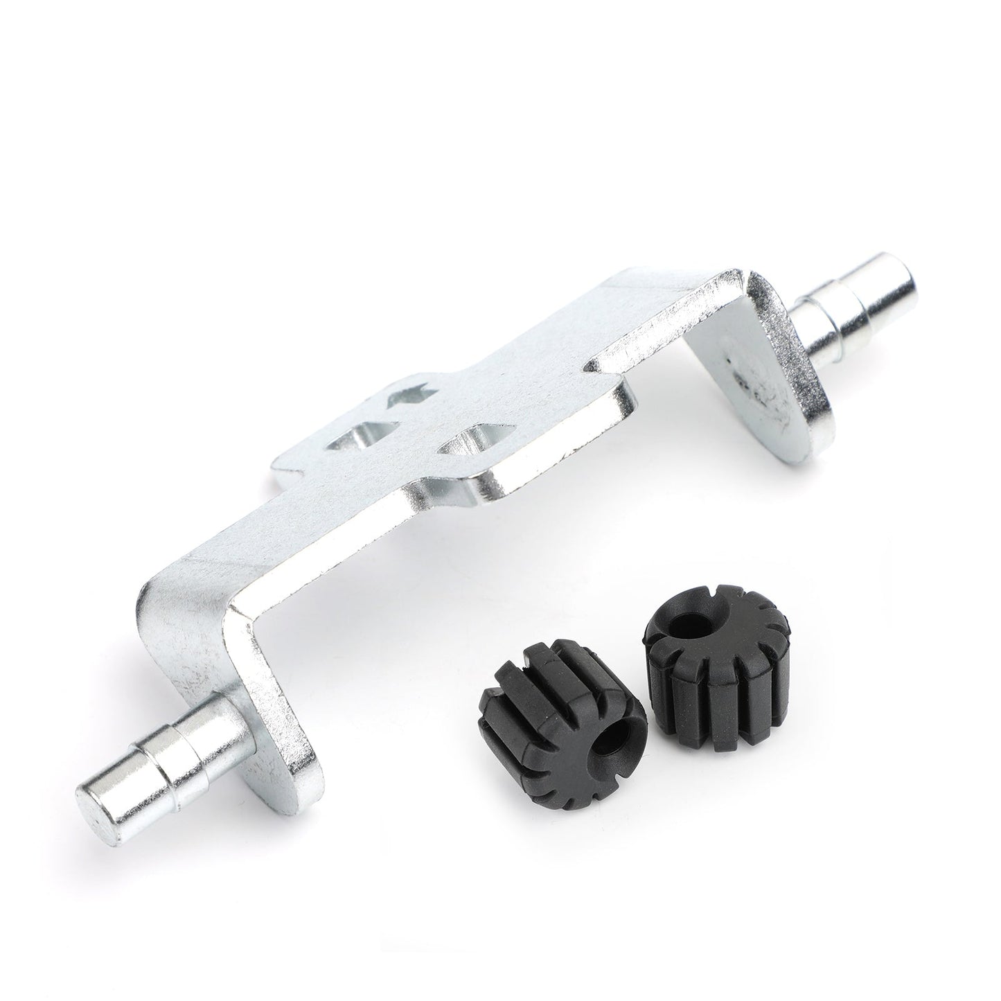 Kit ribassamento sedile argento 10mm e gomma per BMW R1200RT R1200GS LC / ADV 08-18 Generico