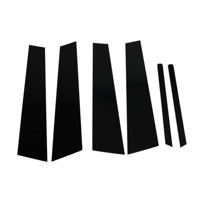 Honda Civic 2006-2011 6 pezzi rivestimento per montanti per finestrini auto