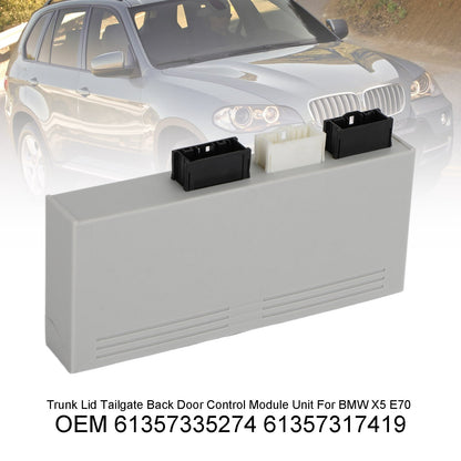 BMW X5 E70 61357335274 Cofano bagagliaio Portellone posteriore Centralina unità generica