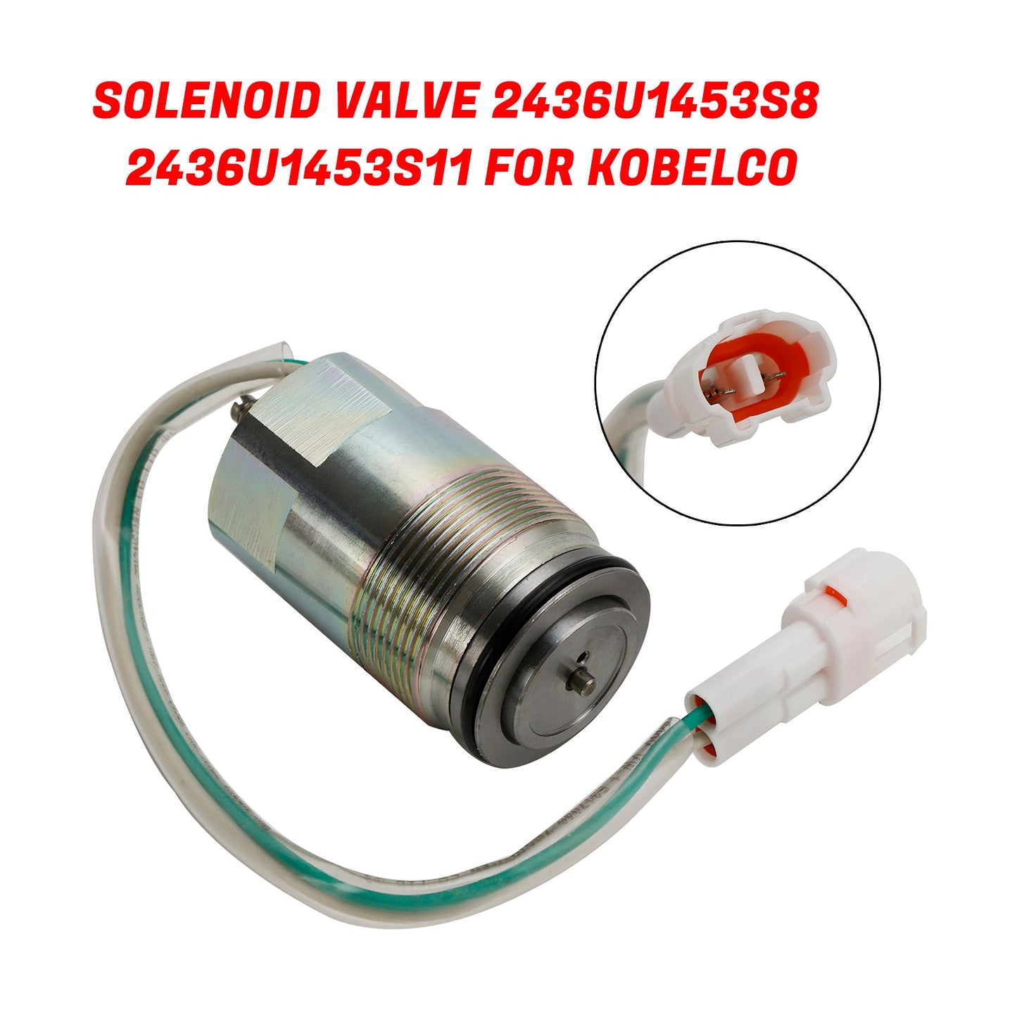 Elettrovalvola 2436U1453S8 2436U1453S11 per Kobelco SK60-5 SK200-1 SK200-2
