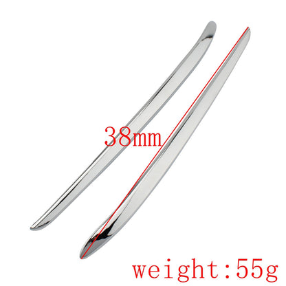 Chrome Side Panel Storage Box Placcatura Trim Strip per BMW K1600GTL 2011-2018 Generico