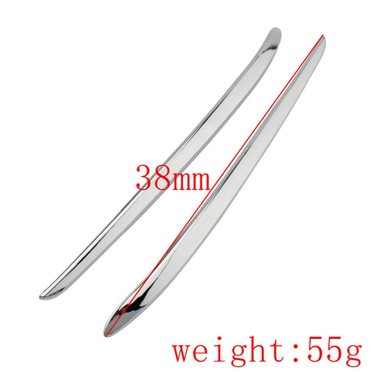 Chrome Side Panel Storage Box Placcatura Trim Strip per BMW K1600GTL 2011-2018 Generico