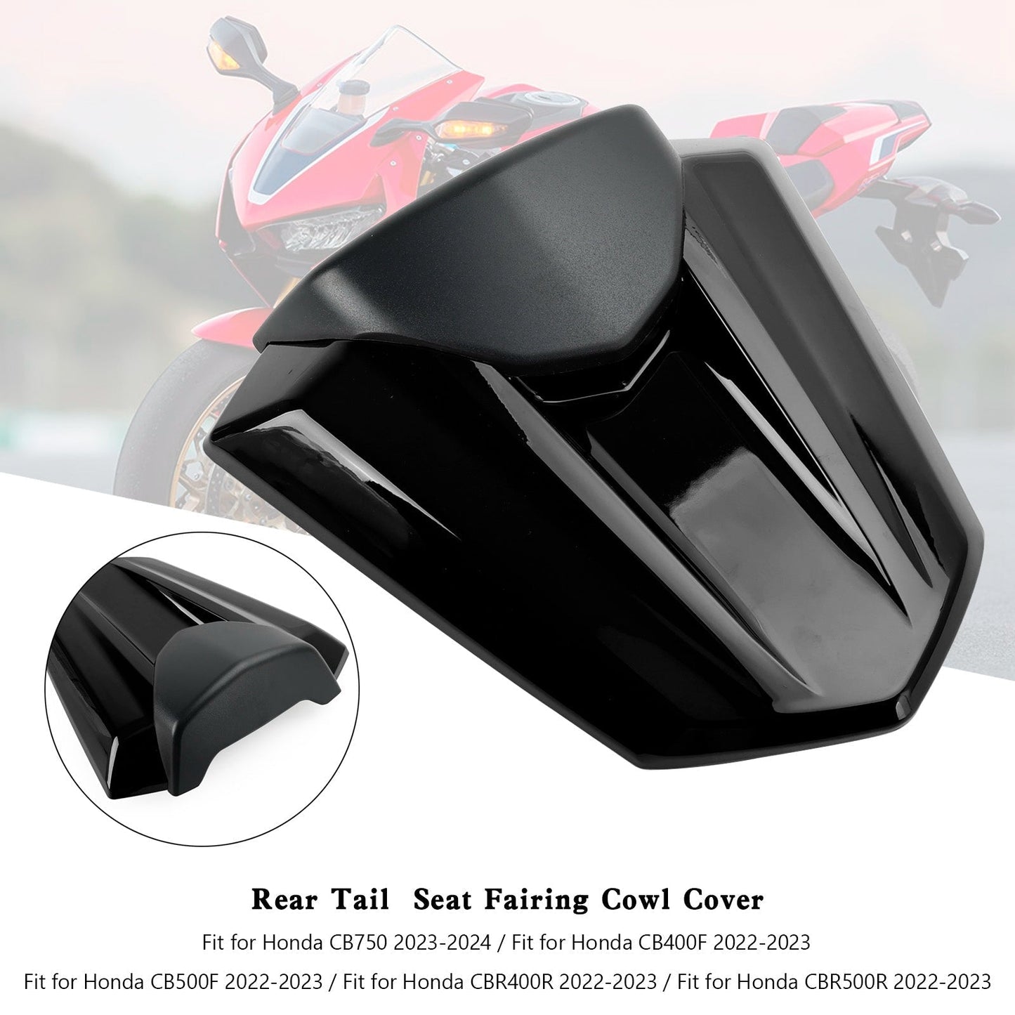 Copertura della carenatura del sedile posteriore Honda CB500F 2022-2023