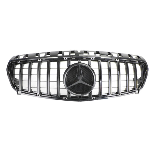 2013-2015 Mercedes Benz CLASSE A W176 Griglia griglia paraurti anteriore nero lucido