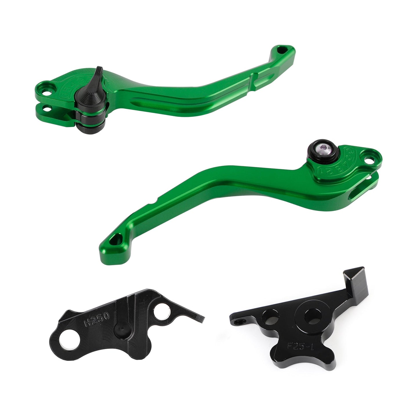 Honda MSX125 CB300F/R CBR500R CB500F Leva freno frizione corta CNC