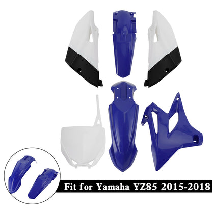 Yamaha YZ85 2015-2018 Tasso di rivestimento del corpo in plastica ABS con iniezione