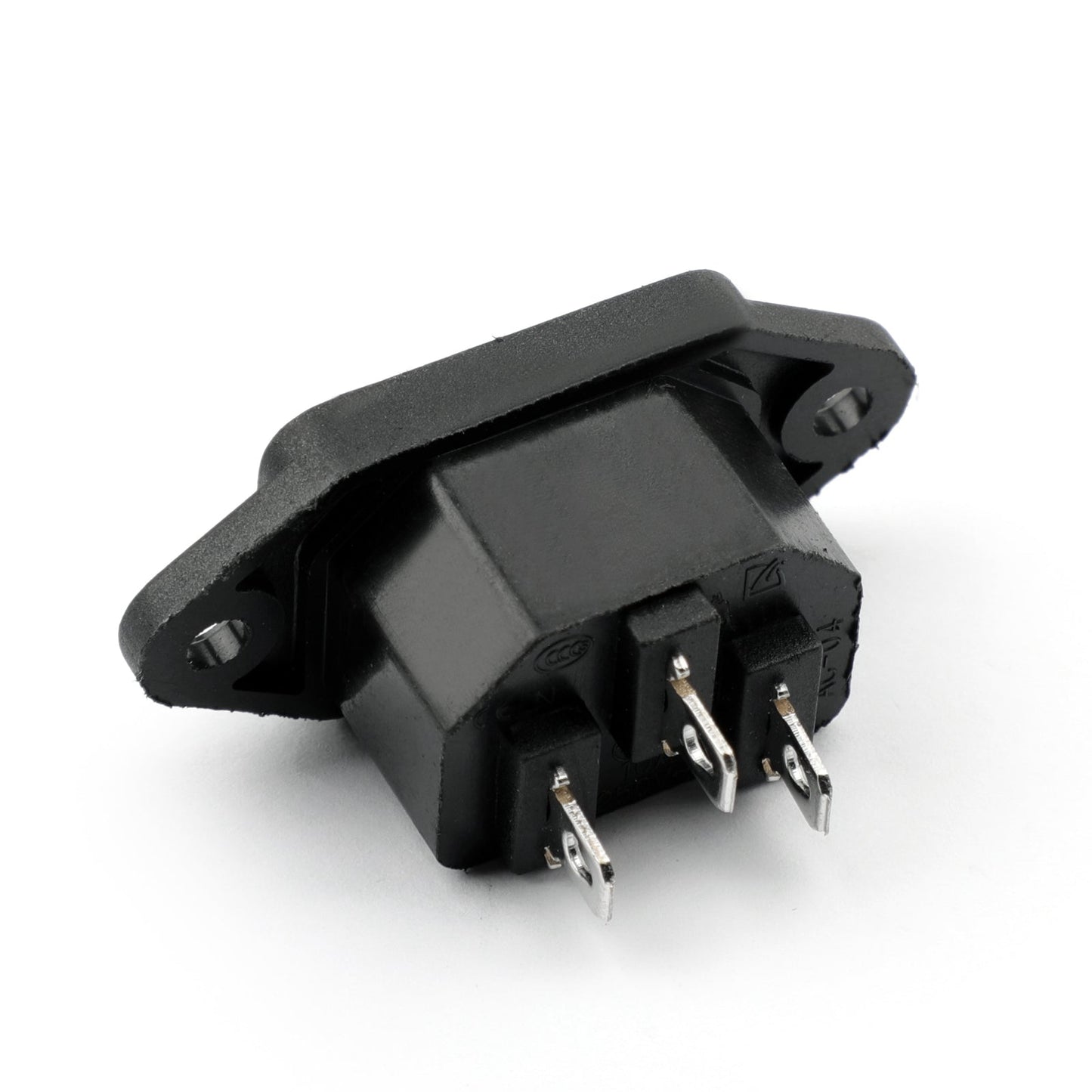 5 PZ IEC320 C14 3 Pin Montaggio A Vite Presa di Alimentazione Maschio 10A 250 V Per Barca FAI DA TE AC-04