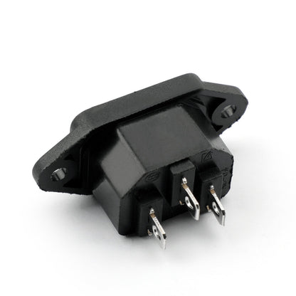 5 PZ IEC320 C14 3 Pin Montaggio A Vite Presa di Alimentazione Maschio 10A 250 V Per Barca FAI DA TE AC-04