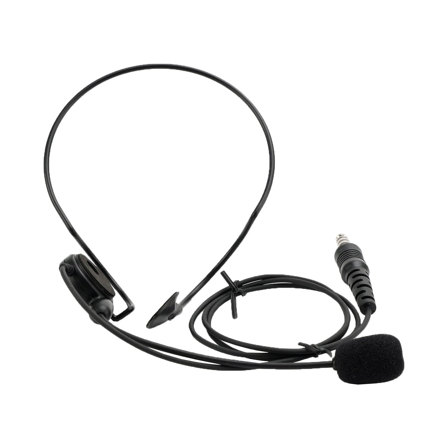 Per IMTP3100 MTP3150 MTP3250 Cuffie tattiche con spina per montaggio posteriore a 6 pin PTT 7.1-C7