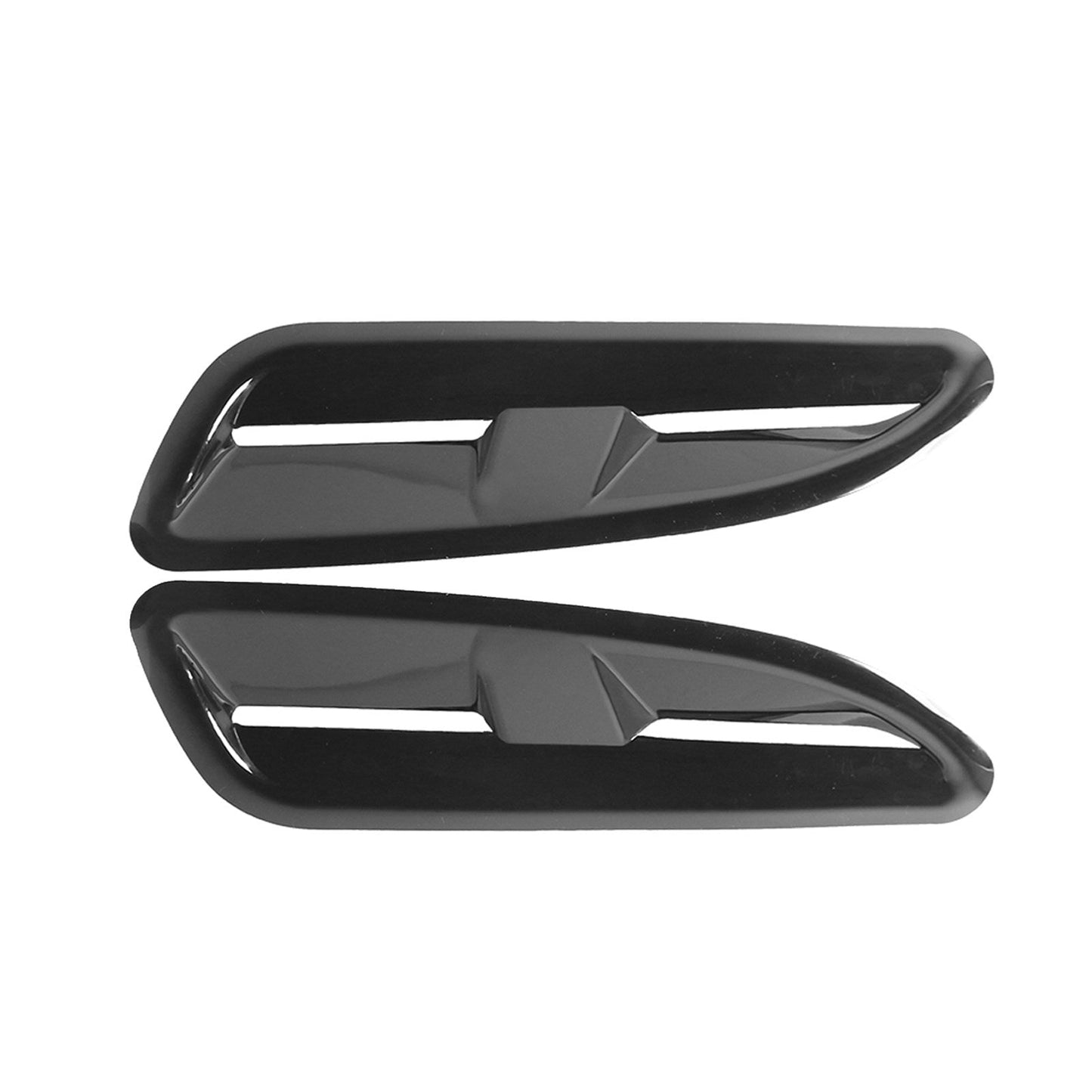 Prese d'aria per cofano in plastica ABS Finitura nera lucida per Jaguar Xkr Style Rs Vxr Ford Bmw
