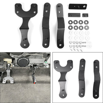 Il kit di reclinazione del sedile posteriore con regolazione nera è adatto per Ford F150 2015-2023 generico