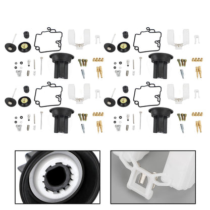 KT CVK24 Scooter Racing 4X Carburatore Carb Repair Kit pompa di accelerazione