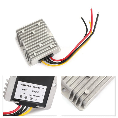 Convertitore 19V 190W 10A Boost Modulo Regolatore a 12V Alimentatori Impermeabile