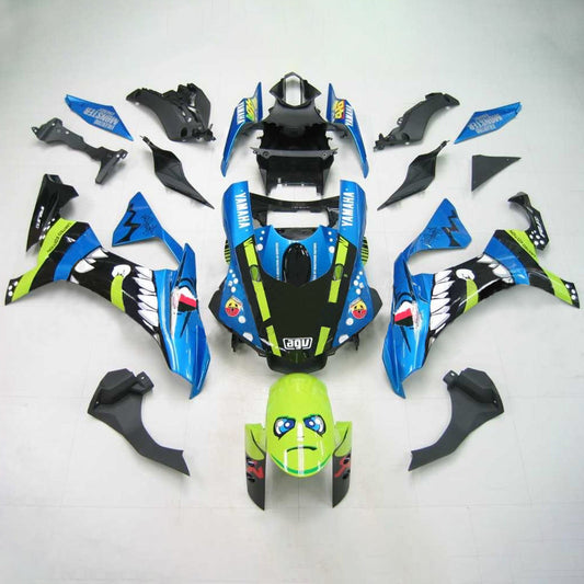 Amotopart Yamaha 2015-2019 YZF 1000 R1 Blue Fearing Kit