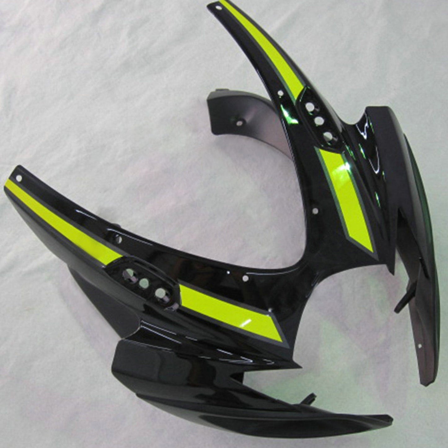 Amotopart 2006-2007 Suziki GSXR 600 750 k6 kit di rivestimento nero e giallo