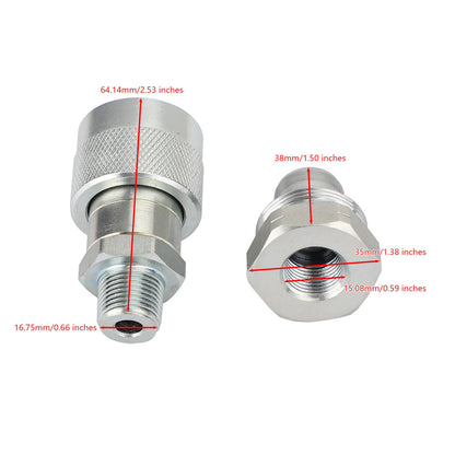 Attacchi rapidi idraulici ad alta pressione da 000 PSI Set 1Set NPT 3/8" 10