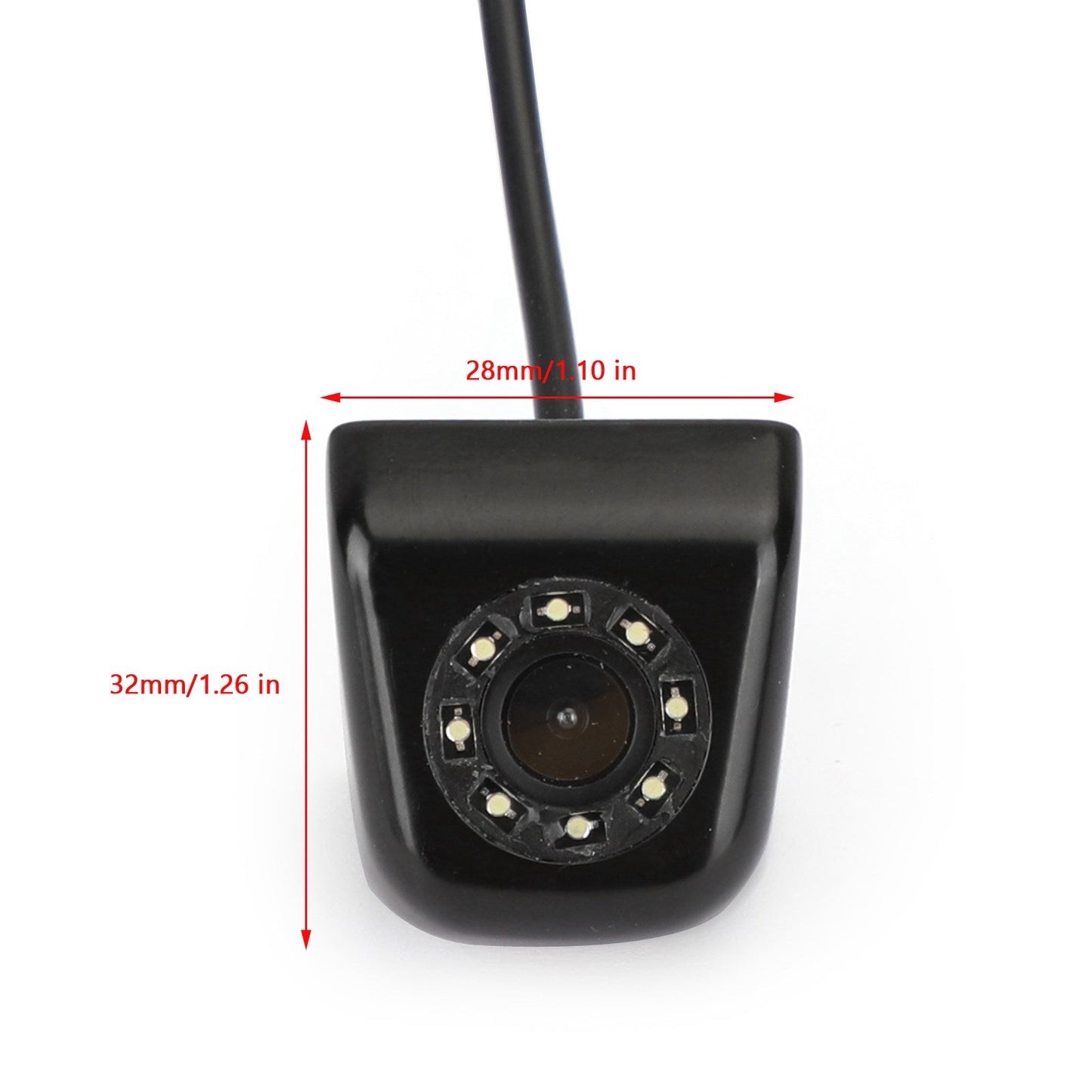 170 ¡ã HD 8LED Car Rear View Reverse Backup Telecamera di parcheggio Vista notturna impermeabile