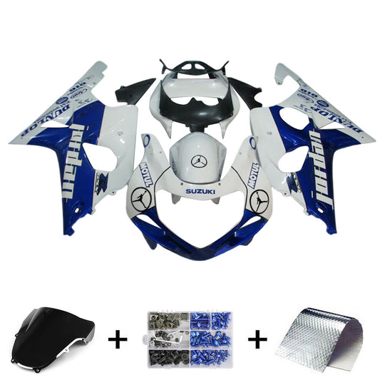Amotopart Suzuki GSXR1000 2000-2002 K1 K2 Kit carena Carrozzeria Plastica ABS