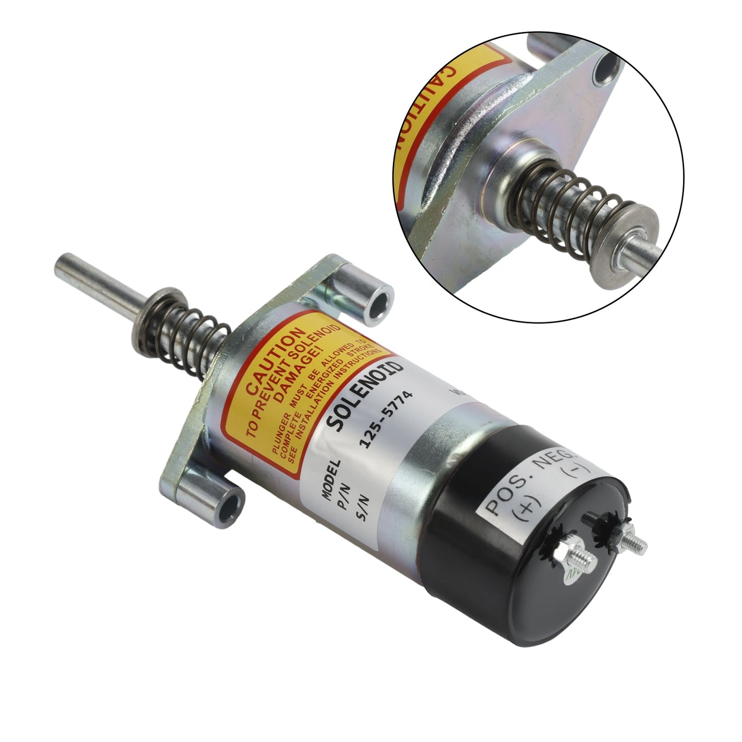 125-5774 Solenoide di arresto carburante 24 V per Caterpillar 3204 3304 3304B 3306 3306B