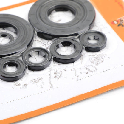 Kit carter paraolio motore completo - 9 pezzi per Honda CRF250R 2010¨C2017 Generico