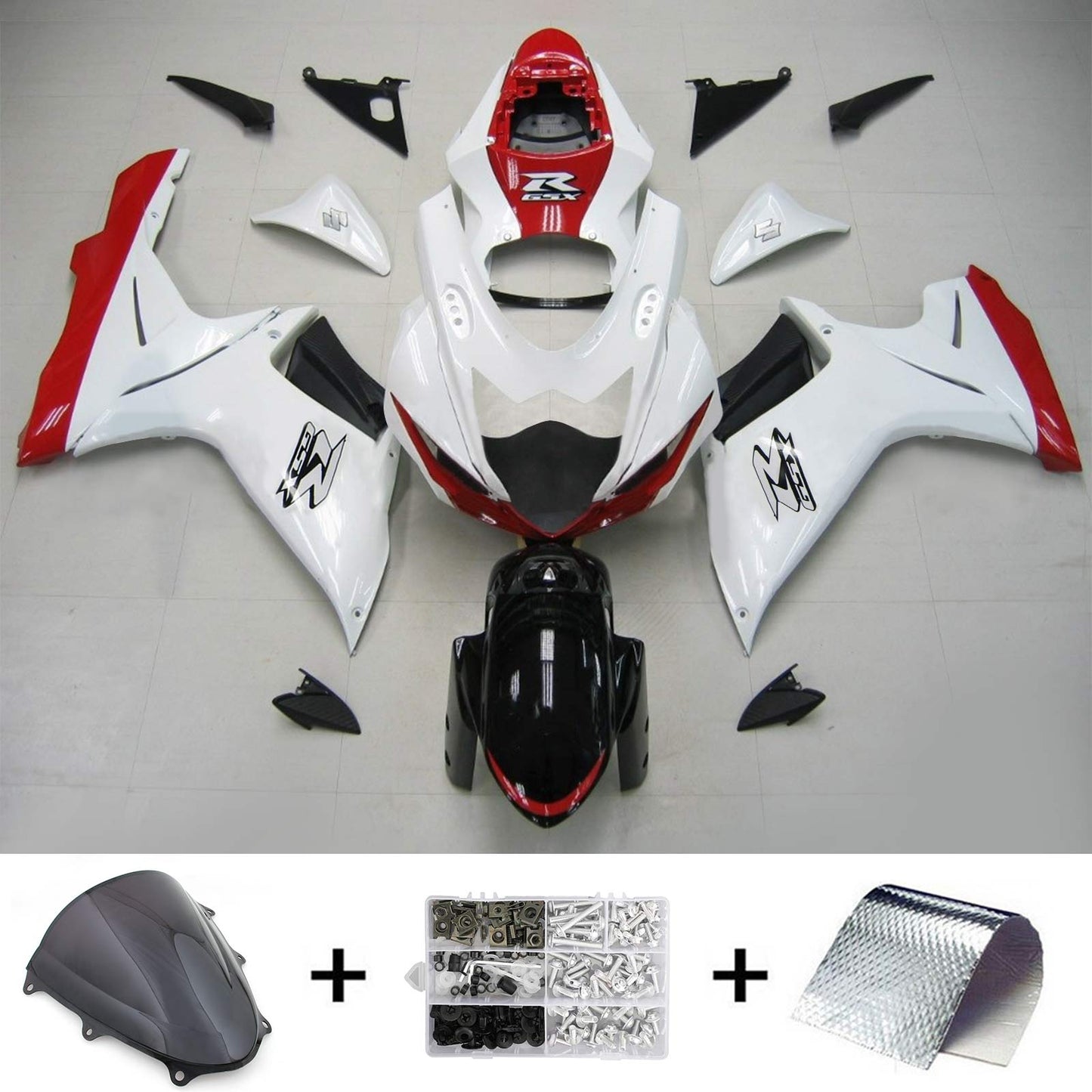 Suzuki GSXR 600/750 2011-2022 Kit carena K11 Carrozzeria Plastica ABS