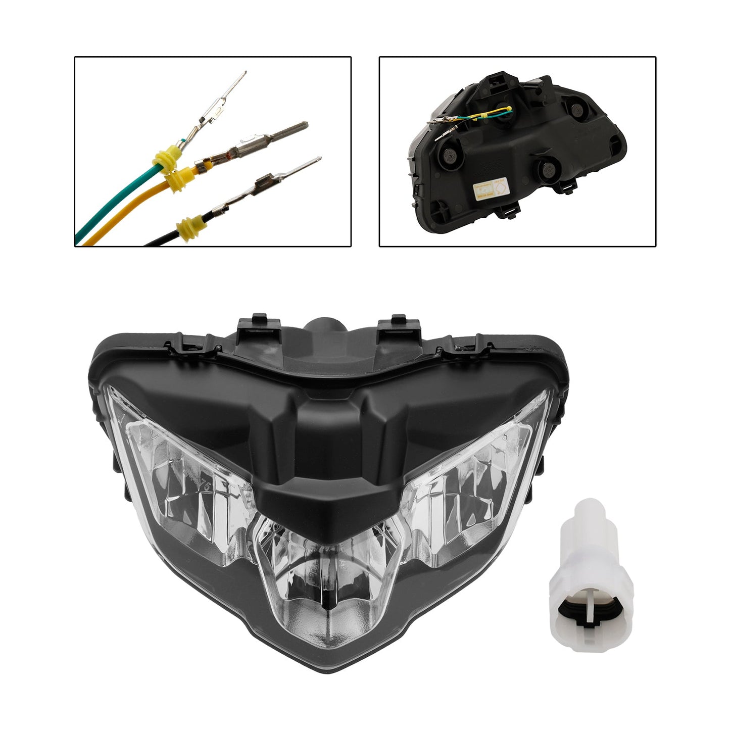 Protezione LED per fari anteriori per griglia anteriore Yamaha Y15ZR V2 2019-2021