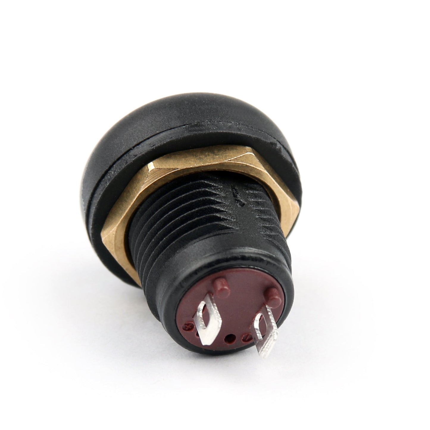 Interruttore a pulsante impermeabile IP67 da 12 mm ON/OFF Grado industriale autobloccante