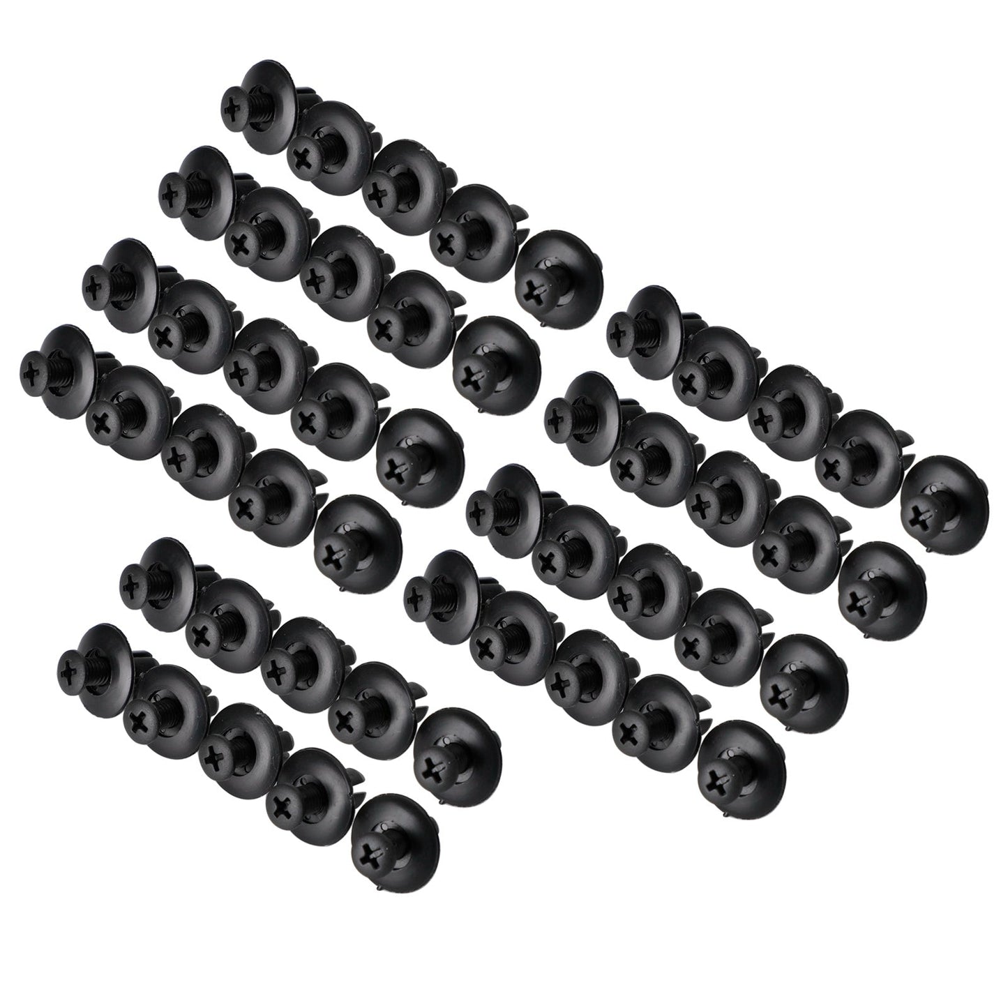 50 x 8 mm carenatura clip vite rivetti pannello rivestimento per Suzuki GSX, Burgman, V-Strom generico